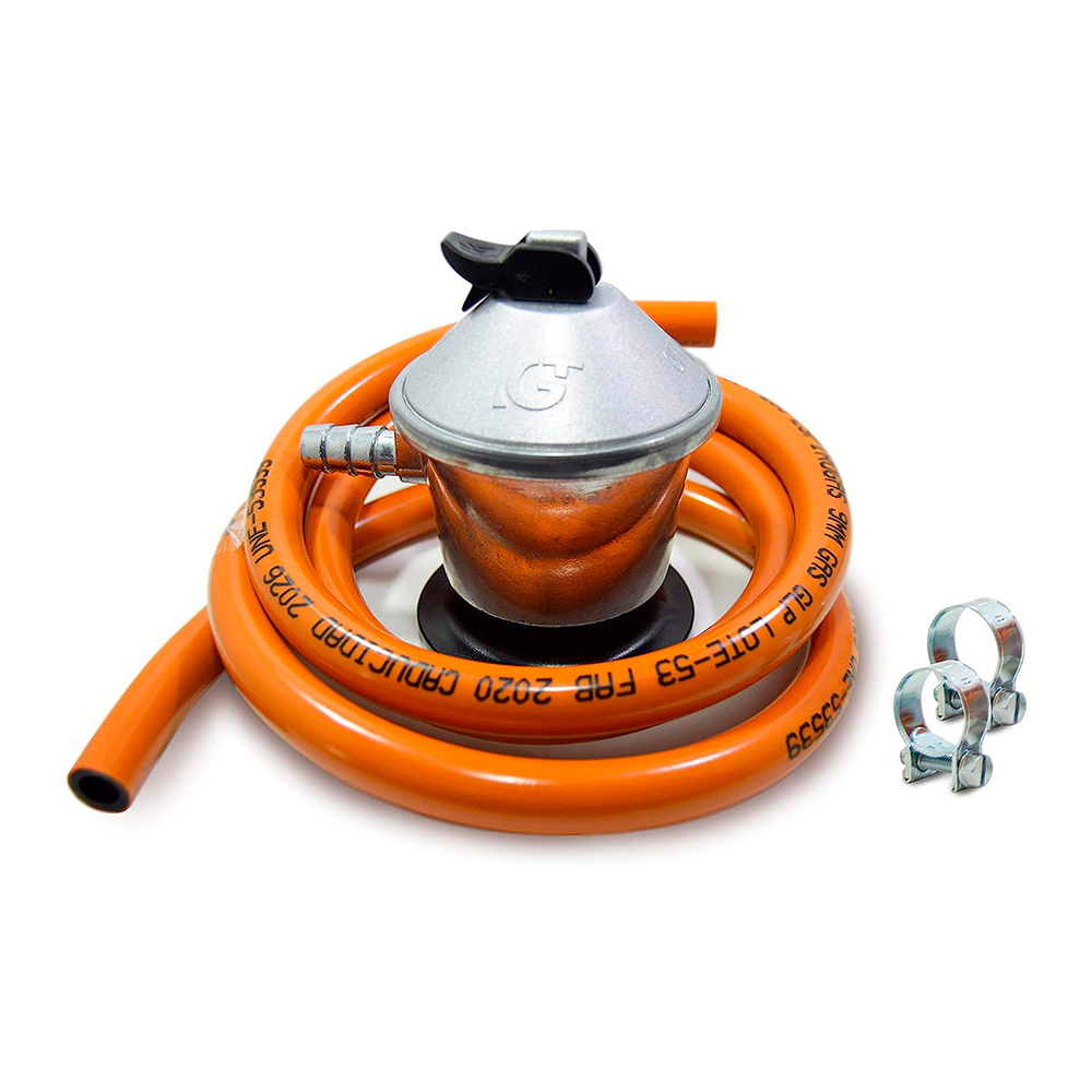 S&M 322150 Kit Regulador de gas para bombona de butano de camping